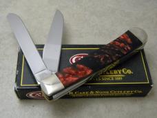 Case XX USA 9254 Corelon Prem. Ed. Black Lava Trapper Knife NIB
