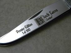 Case XX USA 9254 Corelon Prem. Ed. Black Lava Trapper Knife NIB