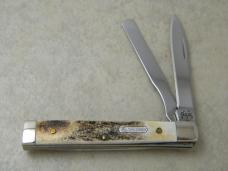 Case XX USA 2005 Stag 6282 SP-SS John Deere Baby Doc Knife NIB
