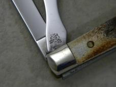 Case XX USA 2005 Stag 6282 SP-SS John Deere Baby Doc Knife NIB