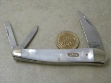 Case XX USA 2002 Genuine Pearl 8355WH Wharncliffe Seahorse Whittler Knife NIB