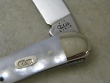 Case XX USA 2002 Genuine Pearl 8355WH Wharncliffe Seahorse Whittler Knife NIB