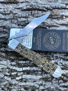 CASE XX ** SFO 2022 SMOOTH OLIVE GREEN BONE LIZARD SKIN CHEETAH