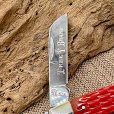 BOKER TREE BRAND REDBONE 4 BLADE CONGRESS FOLDING POCKET KNIFE NIB 110721