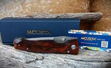 Mcusta MC-125D Tactility Elite VG-10 Core Damascus 4.5" Ironwood Handle Seki Japan  Folding Knife