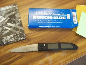 Benchmade Rare Discontinued Mel Pardue 3000 S Automatic WOrig Box Papers UNUSED