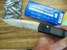 Benchmade Rare Discontinued Mel Pardue 3000 S Automatic W/Orig. Box Papers UNUSED!