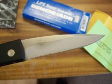 Benchmade Rare Discontinued Mel Pardue 3000 S Automatic W/Orig. Box Papers UNUSED!