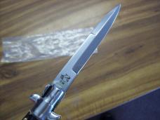 Italian 7 Inch Picklock Dolphin Maniago, Italy Gen. Fat Stag/Antler UNUSED Beauty!