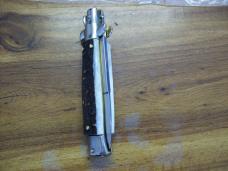 Italian 7 Inch Picklock Dolphin Maniago, Italy Gen. Fat Stag/Antler UNUSED Beauty!