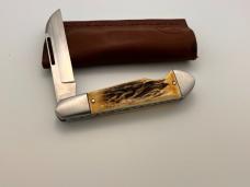 KROO CUSTOM EZ OPEN BULLET END JACK BURNT STAG RWL 34 STEEL FILEWORK