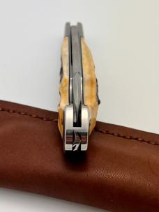 KROO CUSTOM EZ OPEN BULLET END JACK BURNT STAG RWL 34 STEEL FILEWORK