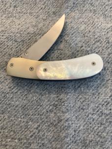 Vintage WILLIAM HENRY Fine Knives, Model T08 Persian Linerlock Folding Knife MIB