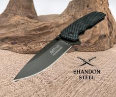 MTech Evolution Tinite Flipper Folder Pocket Knife Pocket Clip- MTE-FDR007-GY