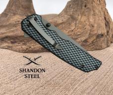 MTech Evolution Tinite Flipper Folder Pocket Knife Pocket Clip- MTE-FDR007-GY