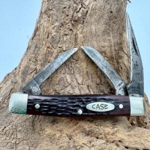 Case XX USA 63033 Vintage 3 Blade Jr Stockman 1979 Folding Pocket Knife 200