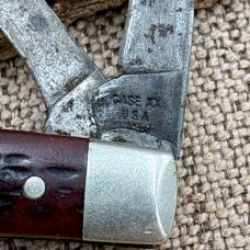 Case XX USA 63033 Vintage 3 Blade Jr Stockman 1979 Folding Pocket Knife (200)
