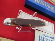 Schrade Heritage Brown Bone Whittler Pattern # 8041