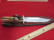 Northwoods Stag Handle Cowboy Bowie