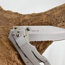 GERBER PARAFRAME I GRAY FOLDING POCKET KNIFE Serrated Blade Clip Thumbstud (212)