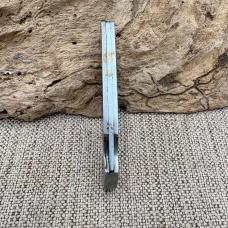 Executive Stainless Steel Drop Point Pocket Knife Plain Edge Lockback (213)