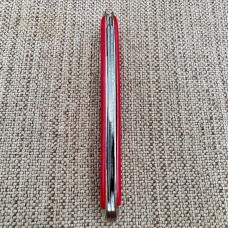 COCA COLA Advertising Knife Made In USA 2 Blade Jack Smooth RED Handles (218)
