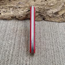 COCA COLA Advertising Knife Made In USA 2 Blade Jack Smooth RED Handles (218)