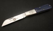 Great Eastern Cutlery #86 Boomtown Barlow Denim Blue Micarta GEC 863125SS