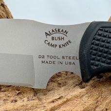 KNIVES OF ALASKA "BUSH CAMP" 10 1/2" D2 BLADE SUREGRIP HANDLE BOWIE KNIFE 014FG