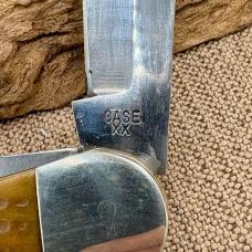 Case XX USA 6265 Vintage Folding Hunter Knife, 1940-1964, Jig Bone Handles (198)