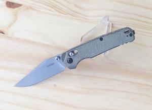 Kershaw Bel Air Duralock Knife - Canvas Micarta Handle Clip Point MagnaCut Blade - New