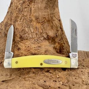 Camillus USA Yello Jaket Yellow Jacket 709 Half Congress Pocket Knife (190)