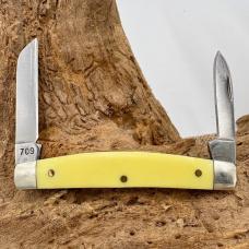 Camillus USA Yello Jaket Yellow Jacket 709 Half Congress Pocket Knife (190)