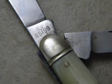 Boker USA Tree Brand 8588 Imitation Pearl Stockman Knife