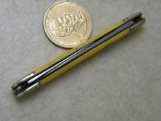 Boker USA Tree Brand 1428 Yellow Equal End Pen Knife