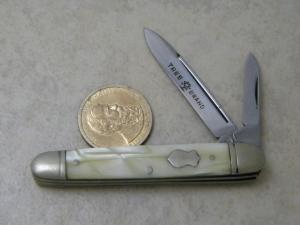 Boker USA Tree Brand 9023 Imitation Pearl Peanut Jack Knife