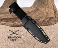 Cold Steel SRK Compact Fixed Knife 5" SK-5 Steel Blade Dark FDE 49LCKD-DEBK