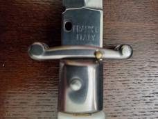 Frank B Swing Guard 11" Pearlex scales.