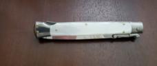 Frank B Swing Guard 11" Pearlex scales.