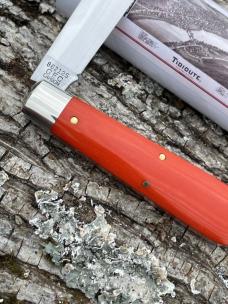 GEC TIDIOUTE ** 862125 EMBER ORANGE LINEN MICARTA RIVER TOWN JACK