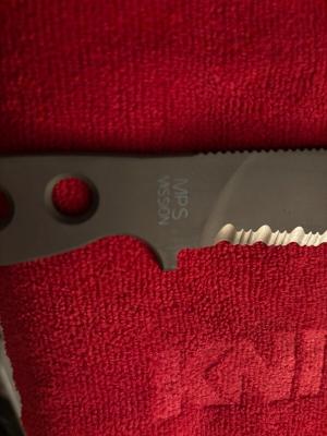  Mission Full Titanium Skeletonized MPS Knife 