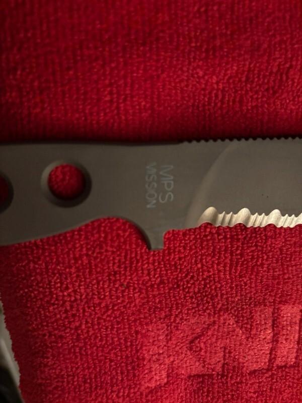  Mission Full Titanium Skeletonized MPS Knife 