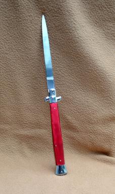 Vintage Frank Beltrame 13 inch Red Pearlex - BEAUTY