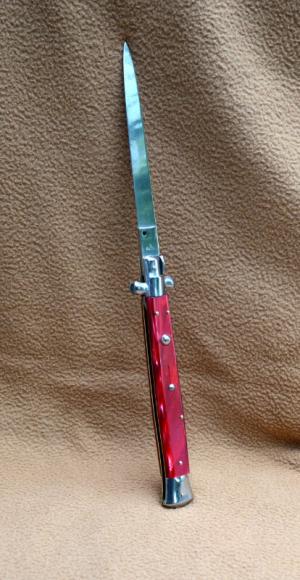 Vintage Frank Beltrame 13 inch Red Pearlex - BEAUTY
