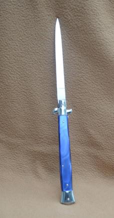 Vintage Frank Beltrame 13 inch Blue Pearlex - BEAUTY