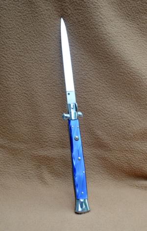 Vintage Frank Beltrame 13 inch Blue Pearlex - BEAUTY