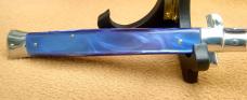 Vintage Frank Beltrame 13 inch Blue Pearlex - BEAUTY