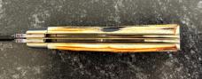 Great Eastern Cutlery Northfield 2007 73 Scout Trapper Burnt Stag Unused 