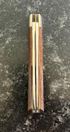 Great Eastern Cutlery Tidioute 2007 73 Scout Trapper Bocote Wood Scale Unused