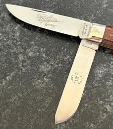 Great Eastern Cutlery Tidioute 2007 73 Scout Trapper Bocote Wood Scale Unused